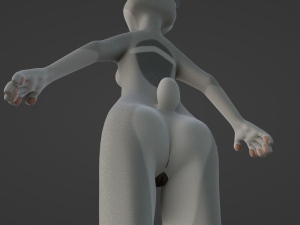 Sara Anthro Rabbit 3D 模型