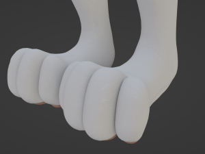 Sara Anthro Rabbit 3D 模型