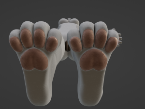 Sara Anthro Rabbit 3D 模型