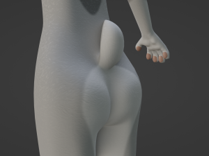 Sara Anthro Rabbit 3D 模型