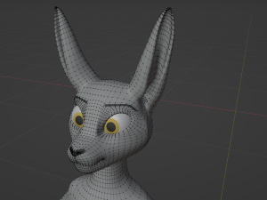 Sara Anthro Rabbit 3D 模型