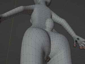Sara Anthro Rabbit 3D 模型