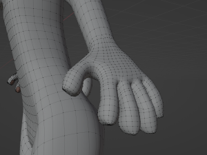 Sara Anthro Rabbit 3D 模型