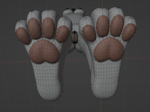 Sara Anthro Rabbit 3D 模型