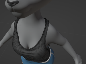 Sara Anthro Rabbit 3D 模型