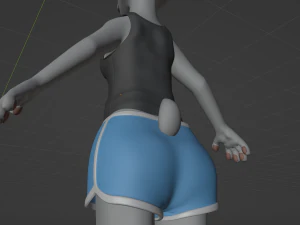 Sara Antro Coniglio Modello 3D