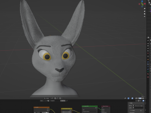 Sara Anthro Rabbit 3D 模型