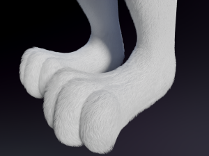 Carly Anthro Rabbit 3D मॉडल