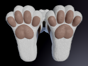 Carly Anthro Rabbit 3D मॉडल