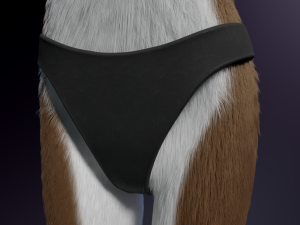 Carly Anthro Rabbit 3D मॉडल