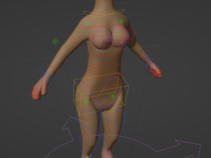 Carly Anthro Rabbit 3D मॉडल