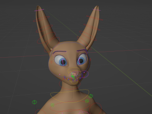 Carly Anthro Rabbit 3D मॉडल