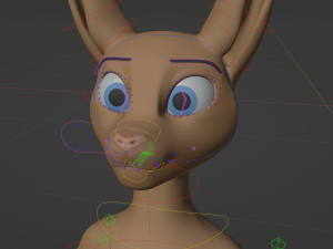 Carly Anthro Rabbit 3D मॉडल