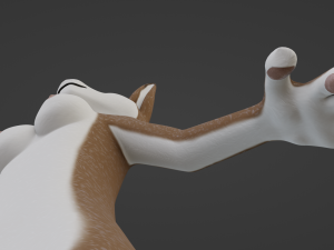 Carly Anthro Rabbit 3D मॉडल