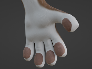 Carly Anthro Rabbit 3D मॉडल