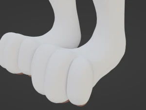 Carly Anthro Coniglio Modello 3D