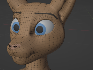 Carly Anthro Rabbit 3D मॉडल