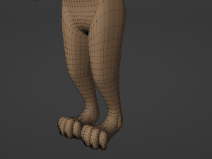 Carly Anthro Rabbit 3D मॉडल