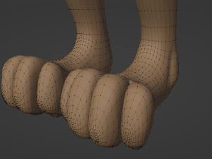 Carly Anthro Coniglio Modello 3D