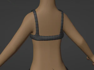 Carly Anthro Coniglio Modello 3D