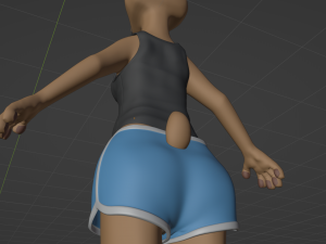 Carly Anthro Rabbit 3D मॉडल