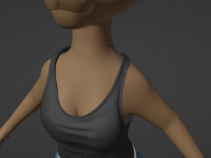 Carly Anthro Rabbit 3D मॉडल