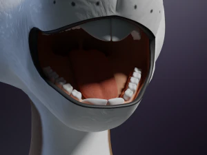 Carly Anthro Coniglio Modello 3D