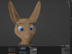 Carly Anthro Coniglio Modello 3D