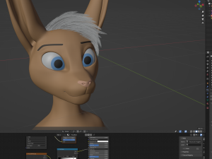 Carly Anthro Rabbit 3D मॉडल