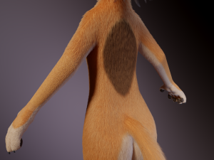 Carly Anthro Rabbit 3D मॉडल
