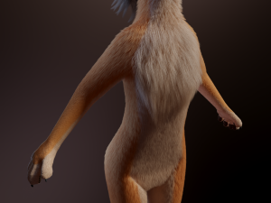Dakota Anthro Fox Modelo 3D