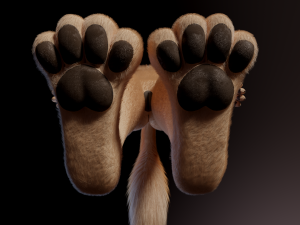 Dakota Anthro Fox Modelo 3D