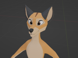 Dakota Anthro Fox Modelo 3D