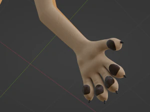 Dakota Anthro Fox 3D Model