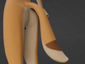 Dakota Anthro Fox Modelo 3D