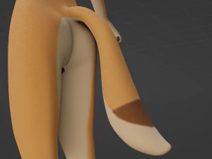 Dakota Anthro Fox 3D Model