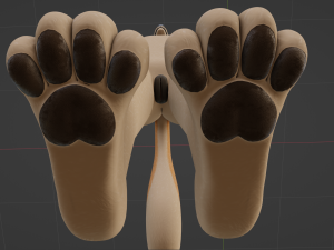 Dakota Anthro Fox Modelo 3D