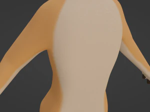 Dakota Anthro Fox 3D Model