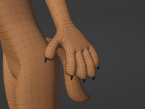 Dakota Anthro Fox Modelo 3D