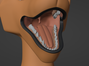 Dakota Anthro Fox Modelo 3D
