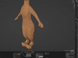 Dakota Anthro Fox Modelo 3D