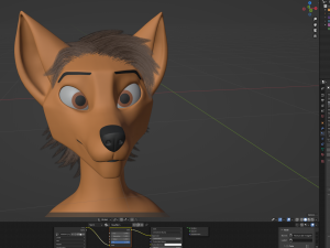 Dakota Anthro Fox Modelo 3D