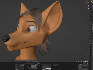 Dakota Anthro Fox Modelo 3D