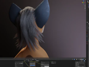 Dakota Anthro Fox 3D Model