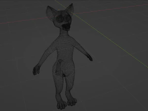 Jully Anthro Fox Modello 3D