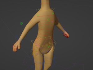 Jully Anthro Fox 3D Model