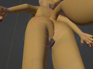 Jully Anthro Fox Modello 3D