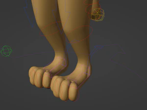 Jully Anthro Fox Modello 3D