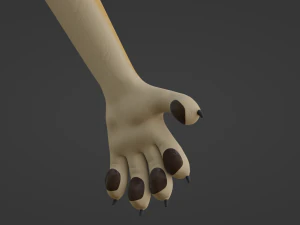 Jully Anthro Fox Modello 3D