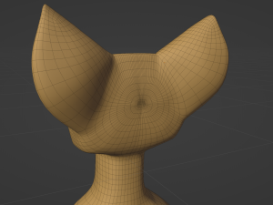 Jully Anthro Fox 3D Model